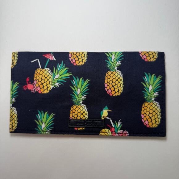 Vera Bradley Toucan Party Cosmetic Case, Turn Lock Wallet, Checkbook Cover Lot - Picture 10 of 13